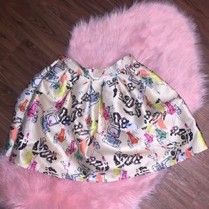 NWOT Fun Varga Pouf Skirt Retro Pinup